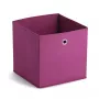 ZELLER Caja de almacenamiento de tela no tejida, morado (14115)