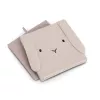 Zeller Caja de almacenamiento Rabbit beige 28 x 28 x 28 cm (14492)