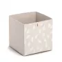 Zeller Caja de almacenamiento Pampasgras beige 32 x 32 x 32 cm 14538
