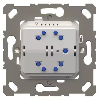 Theben Pulsador KNX RF 2/4 canales con actuador de persiana PD 1 RF 4941675