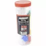 Brüder Mannesmann M13051 surtido de bridas 300 piezas, 100 mm y 200 mm, varios colores