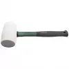 BRÜDER MANNESMANN mazo de goma 700 g, cabeza de caucho natural, mango de fibra de vidrio negro/verde, 1 ud. (M76570)