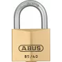 ABUS 85/40 candado de latón con arco de acero templado, 40 mm, apertura con la misma llave, 2 llaves 806308