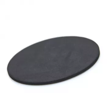 Zeller Present set de posavasos de acero inoxidable, plateado, 7 piezas, 10 cm 27239