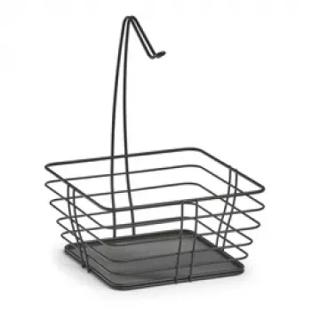 Zeller Frutero Negro 36 x 26 cm (27420)