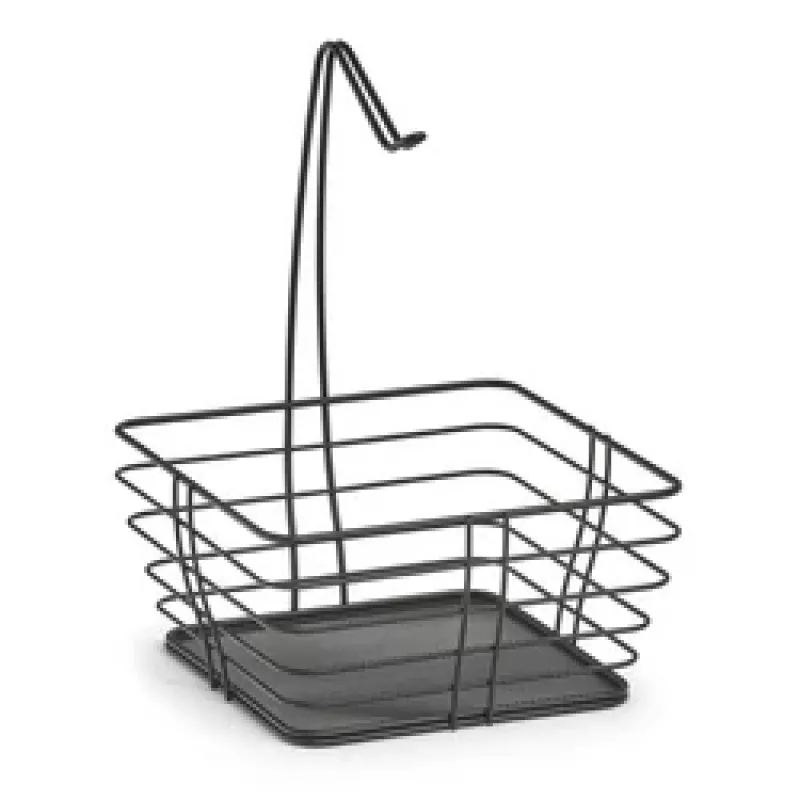 Zeller Frutero Negro 36 x 26 cm (27420)