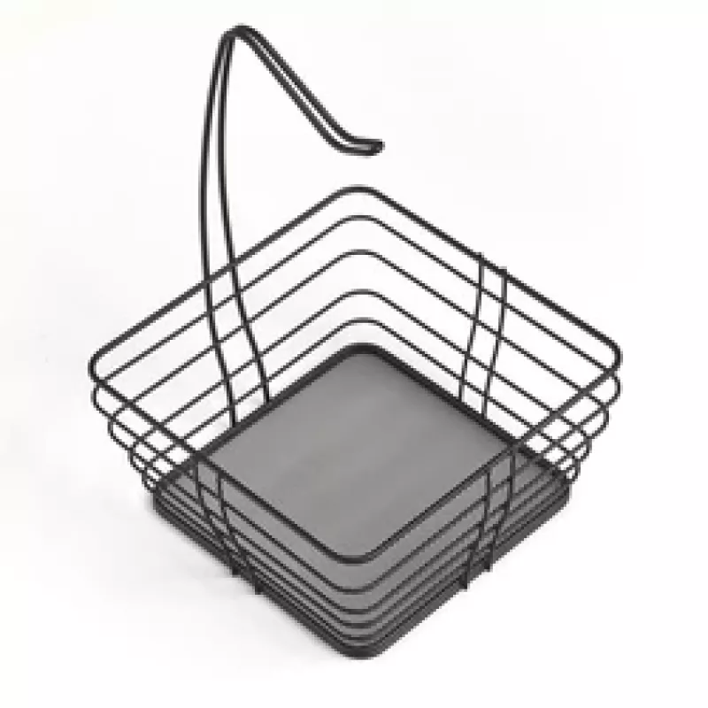 Zeller Frutero Negro 36 x 26 cm (27420)