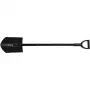 BRÜDER MANNESMANN M63120 Pala de metal 1180 mm Negra para cortar césped y raíces