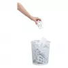 ZELLER 14 L cubo de basura redondo blanco 17716