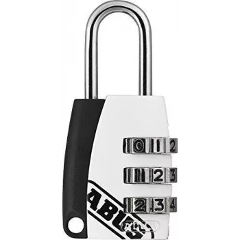 ABUS 155/20 Candado macizo de latón con arco de acero templado, carcasa de 20 mm, apertura con la misma llave 308888