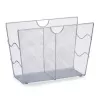 Zeller Present 17718 Portarrevistas Metal Gris