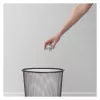 Zeller Meshline Cubo de basura 17,5 l Antracita (17741)