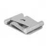 Zeller 18433 Cubo de pedal de acero inoxidable 3L
