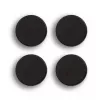 Zeller 4 imanes redondos negros Ø 23 mm x 9 mm (11236)