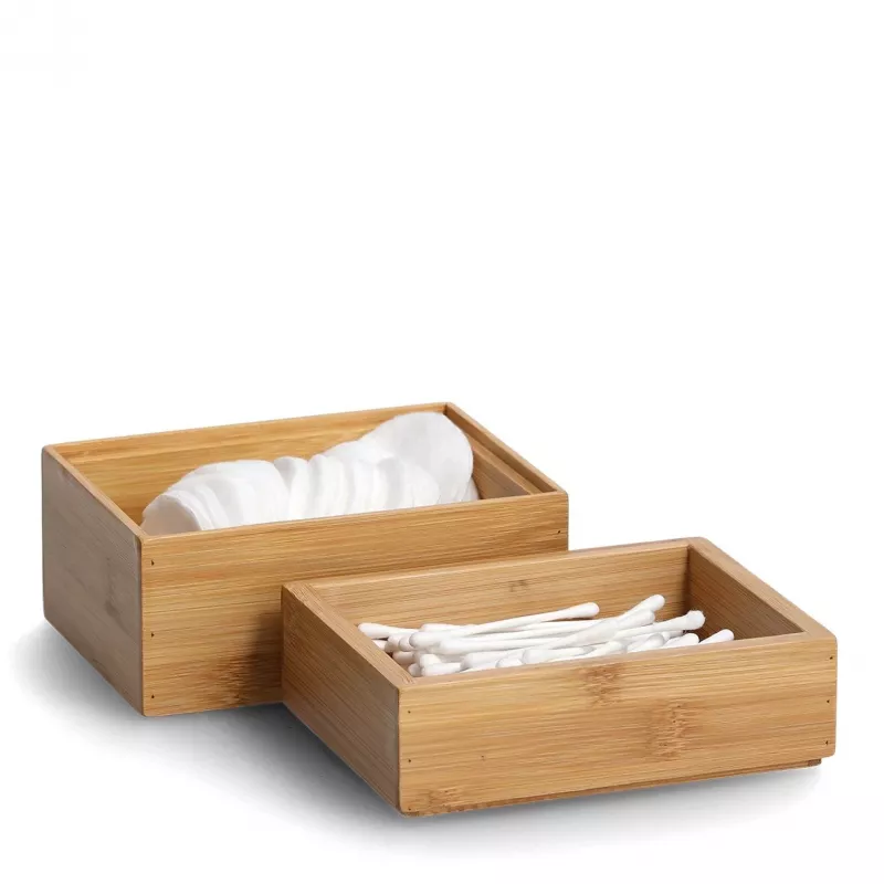 Zeller Caja de almacenamiento Natural 14,5 x 10,0 x 11,0 cm 13318