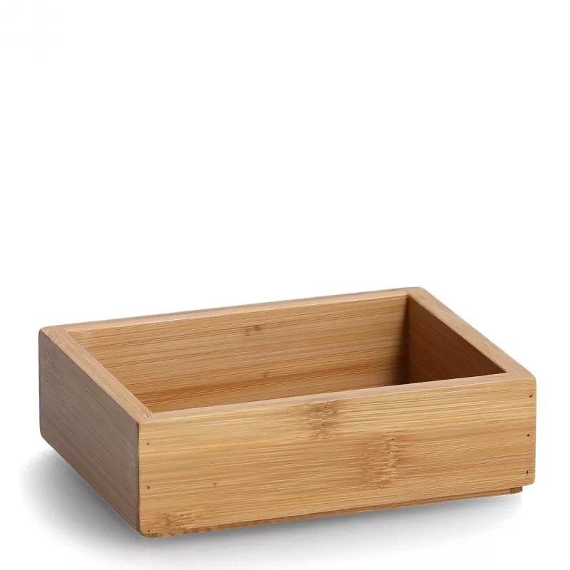 Zeller Caja de almacenamiento Natural 14,5 x 10,0 x 11,0 cm 13318