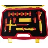 BRÜDER MANNESMANN Juego de herramientas aisladas VDE, 24 piezas, en maletín, conforme a DIN EN 60900:2012, hasta 1000 V AC – 1 ud. (11212)