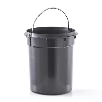 Zeller cubo de pedal 3 L, blanco (18208)