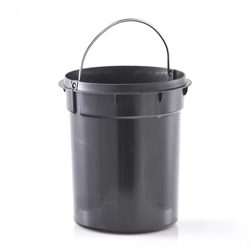 Zeller Cubo de pedal 3 L, blanco (18208)