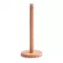 ZELLER portarrollos de cocina de bambú con soporte, natural, portarrollos de pie 25283
