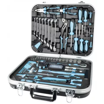 BRÜDER MANNESMANN QUANTOOL Q25100 juego de herramientas de 110 piezas