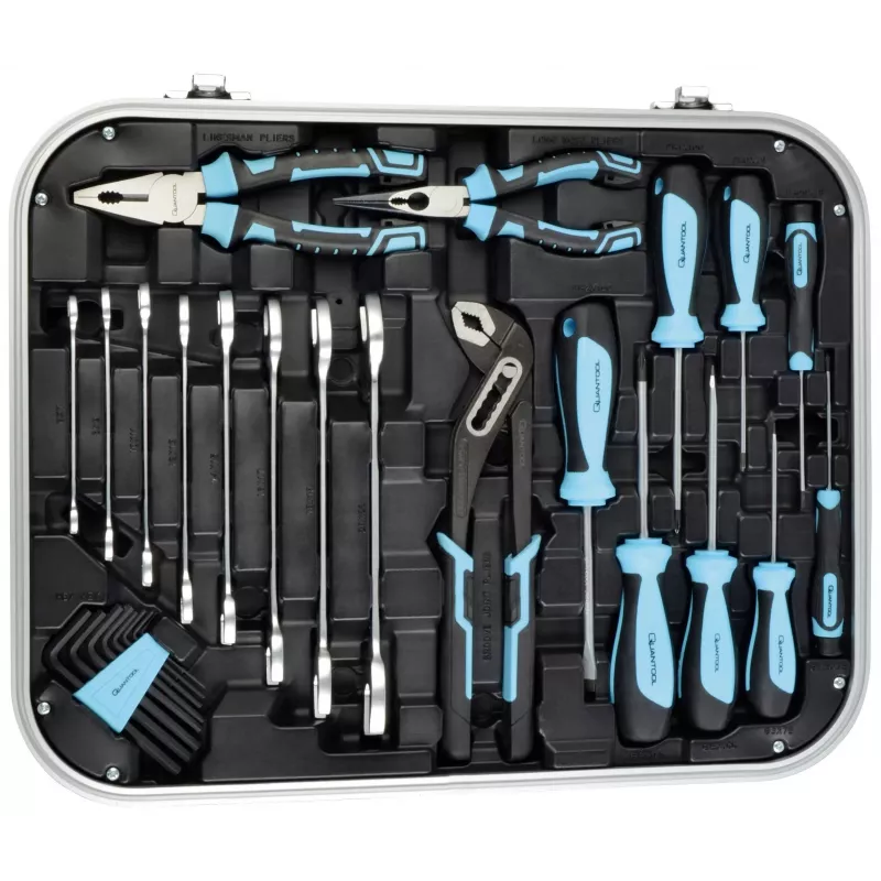 BRÜDER MANNESMANN QUANTOOL Q25100 juego de herramientas de 110 piezas