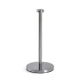 ZELLER Maila portarrollos de cocina de acero inoxidable con rollo, plata 27242