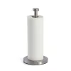 ZELLER Maila portarrollos de cocina de acero inoxidable con rollo, plata 27242