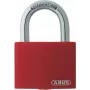 ABUS T65AL/40 candado de aluminio con arco de acero templado, rojo ABVS50011