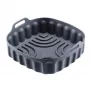WESTMARK molde de hornear mini cuadrado para freidoras de aire 18,5 x 18,5 cm silicona antracita 22012270
