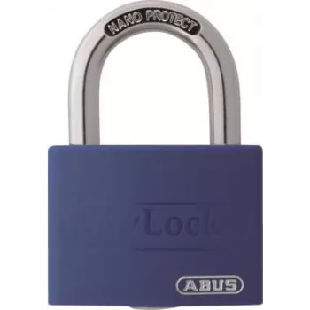 ABUS myLock T65AL/40 candado de aluminio azul con arco de acero templado 802829