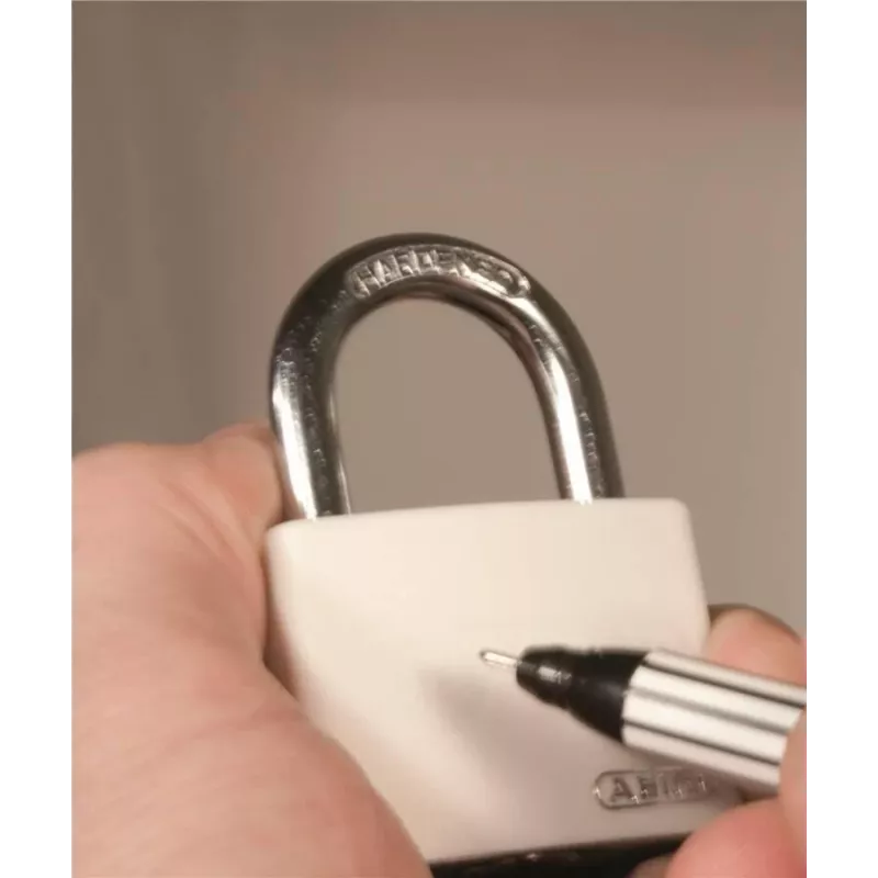 ABUS myLock T65AL/40 candado de aluminio azul con arco de acero templado 802829