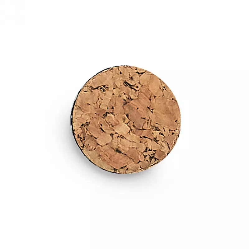 Zeller imanes corcho marrón Ø 2,8 x 0,3 cm, 4 uds. (11218)