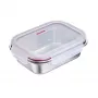 Westmark Rondo recipiente de conservación de alimentos de acero inoxidable, 600 ml, plata 23662270