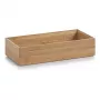 Zeller Present Caja organizadora de bambú natural 30 x 15 x 7 cm 13333