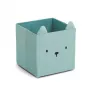 Zeller Bär Caja de almacenamiento menta 28 x 28 x 28 cm 14490