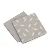 Zeller Feather Caja de almacenamiento taupe 32 x 32 x 32 cm 14537