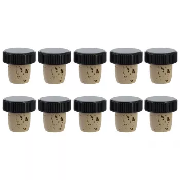 Westmark 10 tapones de corcho con asa para botellas de 0,7L 4802080 48202080