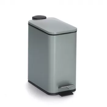 Zeller cubo de pedal 5 L verde salvia 18961