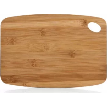 Zeller tabla de cortar de bambú marrón 38x28x1,5 cm 25230