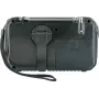 Schwaiger Radio exterior FM/AM manivela solar resistente a salpicaduras y golpes con linterna amarillo/negro (RADK0001)
