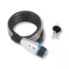 BURG WÄCHTER 1650 180 REFLEX Candado de cable 1800 mm negro azul plata