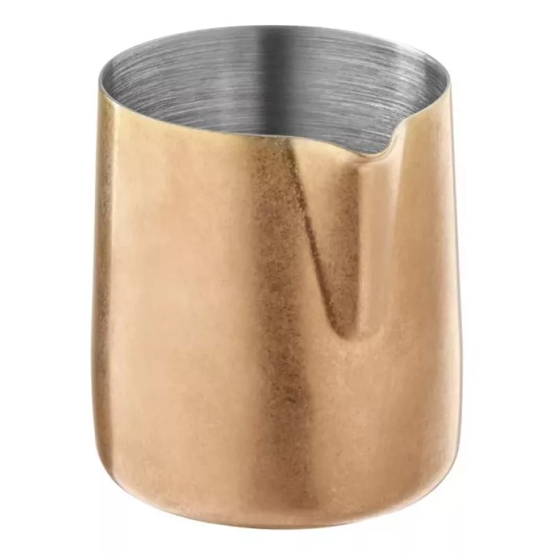 APS FLOW Vertedor, 150 ml, cobre acero inoxidable 18/8, estilo vintage, apto para lavavajillas, 1 ud. (10307)