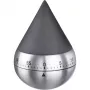 WESTMARK Präsentia Temporizador de cocina mecánico, negro/plata 10932260