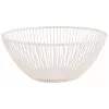 APS SVART Cesta redonda para pan y fruta, 200 mm, metal blanco 30426