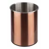 APS Portacubiertos giratorio, acero inoxidable color cobre, interior mate, inserciones extraíbles, 1 ud. (11747)