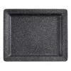 APS Bandeja de horno antiadherente de aluminio FROSTFIRE GN 1/2, plata-negro, 325 x 265 mm 30501