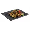 APS Bandeja de horno antiadherente de aluminio FROSTFIRE GN 1/2, plata-negro, 325 x 265 mm 30501
