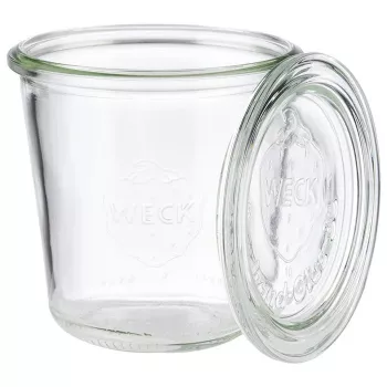 APS Tarro de conserva con tapa, forma cónica, 290 ml, set de 6 piezas, 90 mm de diámetro, 90 mm de altura (82352)