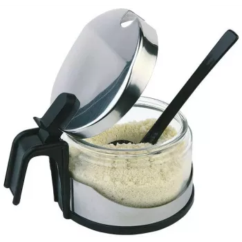 APS Espolvoreador de parmesano ECONOMIC, vidrio/acero inoxidable, 100 ml, 1 ud. (40453)